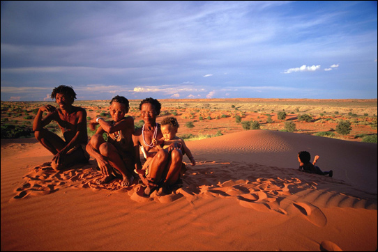 About The San People The Kalahari Desert San People